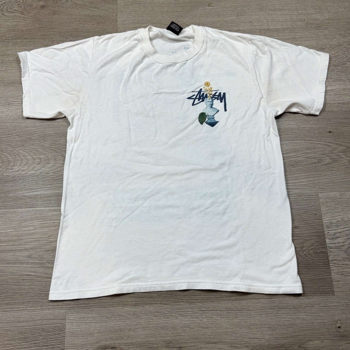 *新作アイテム* Stussy Mushrooms Tee Stussy Psychedelic Big Logo Mushroom T Shirt Men's Medium