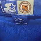 Starter New York Islanders NHL Hockey Jersey L/XL Blue Orange White 1994-95 — photo 3