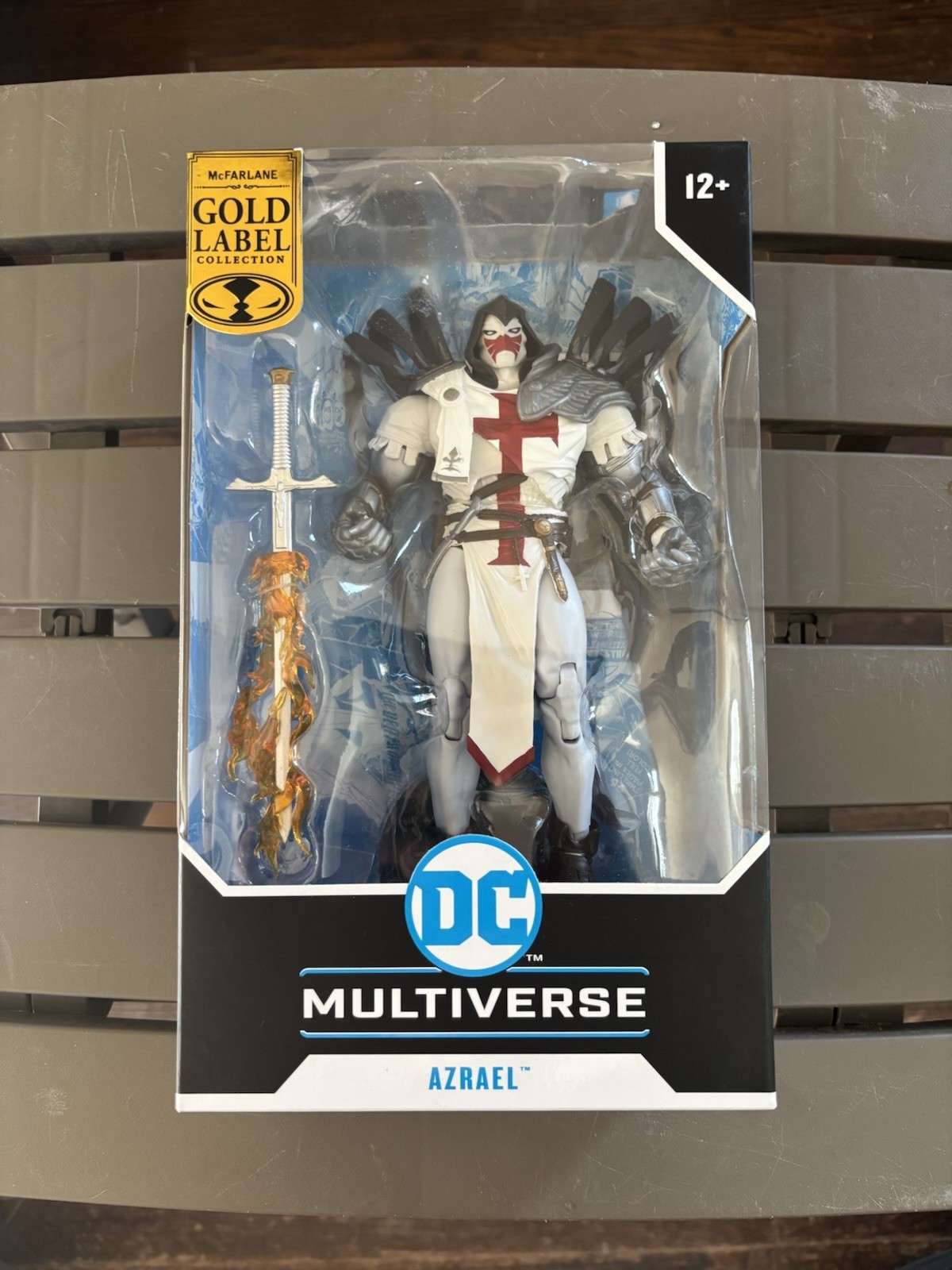 McFarlane Toys Gold Label DC Multiverse Azrael Suit Of Sorrows 7” Action Figure