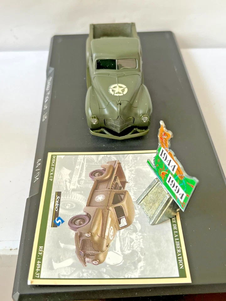 Solido Militare 50 Eme Anniversario Liberation Dodge Pick-Up US 1/50 BOITEC118 - Immagine 2 di 4