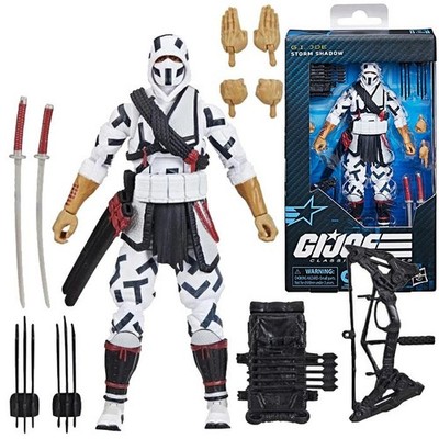 GI Joe Storm Shadow #131 Classified Series 6'' Action Figure Hasbro Official