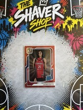 LAUREN BETTS 2026 PANINI DONRUSS WNBA RATED ROOKIE RED LASER HOLO RC #/185