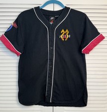 Vintage Y2K Nike Air Michael Jordan Baseball Jersey Boys Size YM No Sz Tag READ