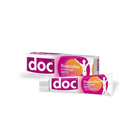 doc Ibuprofen Schmerzgel, 100 g, PZN 05853368