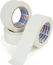 ADHES White Kraft Paper Tape 2 in x 55 Yds x 3 Rolls