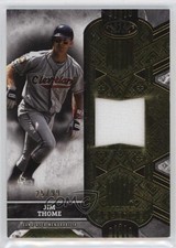 2025 Topps Tier One Tier One Legend Relics /99 Jim Thome #T1LR-JT HOF 1g5i