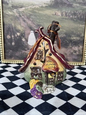 Blue Sky Clayworks Autumn THE TURNING LEAF Fall Candle House Goldminc NEW