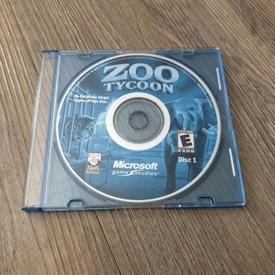 Zoo Tycoon Microsoft Windows PC CD-ROM 2003 