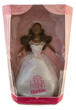 Club Wedd Barbie Doll Target 1998 African American Mattel #22361 Bride Wedding
