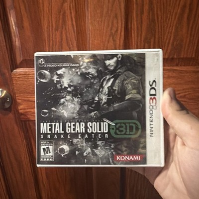 CIB Metal Gear Solid Snake Eater - Nintendo 3DS