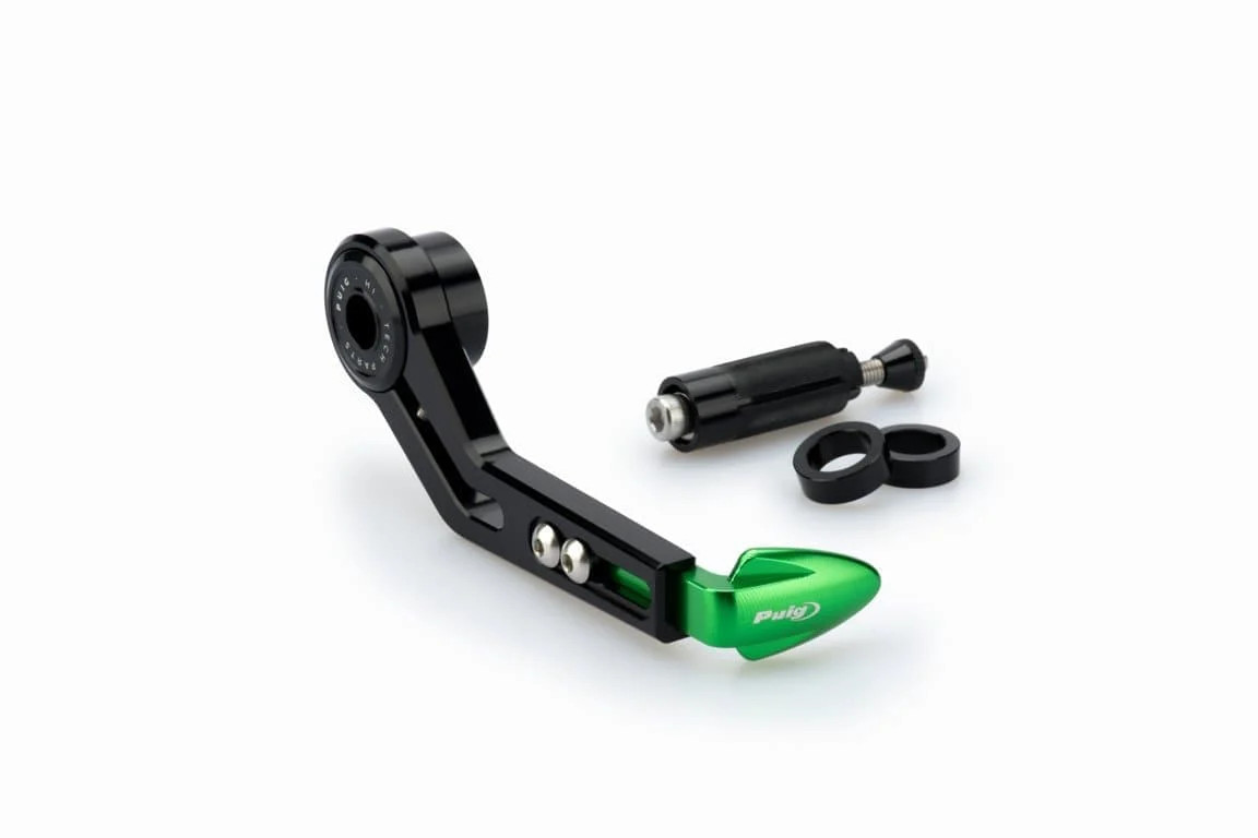 Puig Brake Lever Protector Hollow Handlebars 13-18mm Internal Diameter Grn