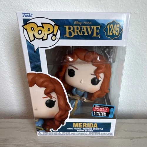 Funko Pop Vinyl Merida Brave 1245 2022 Fall Convention Exclusive Limited Edition