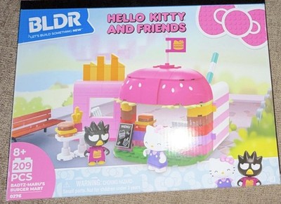 BLDR Hello Kitty & Friends Burger Mart 209pc Building Set ForBLDR0276
