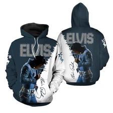 Elvis Presley Limited Edition All Over Print 3D Hoodie