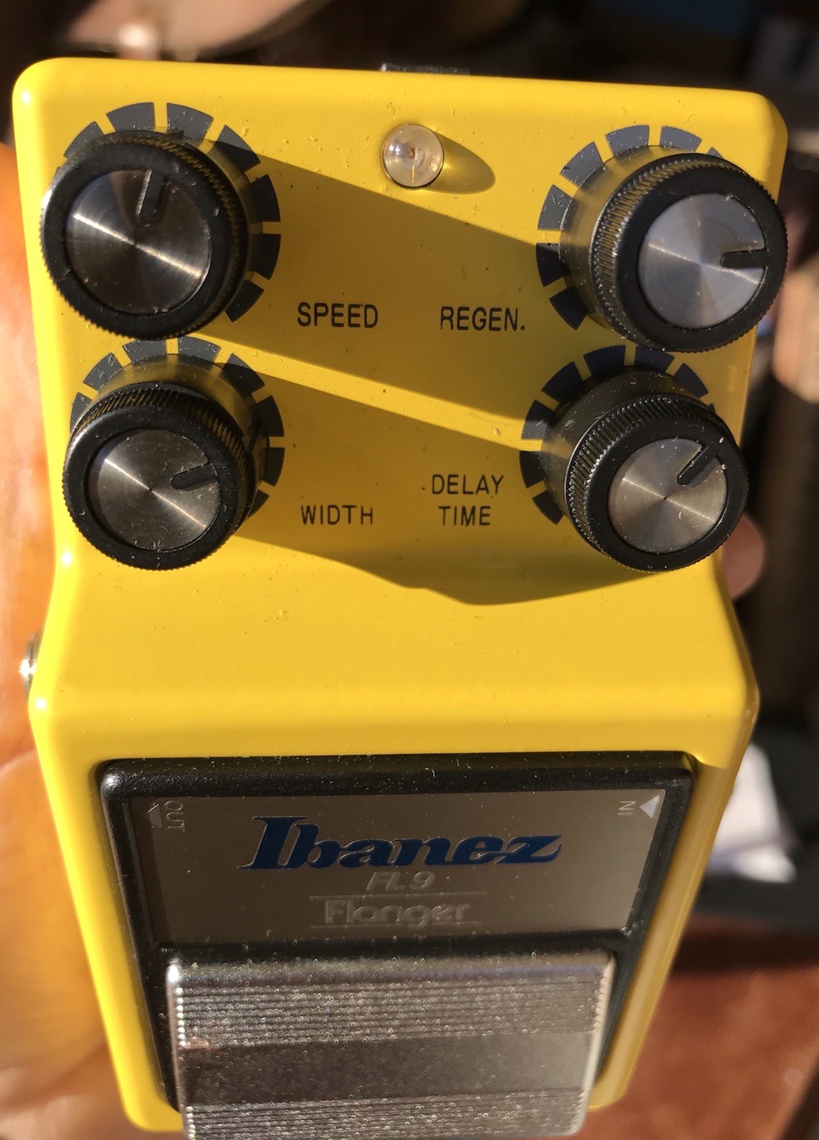 Vintage Ibanez Flanger FL-9 With Box No Battery Door Japan