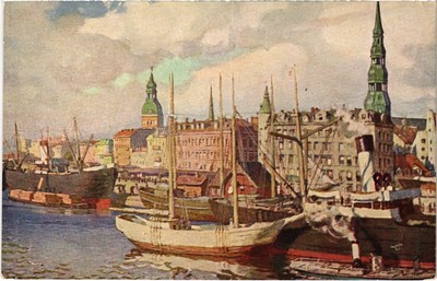 PC LATVIA RIGA CH. TILLBERG (a73581)