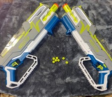 Nerf Hyper Siege-50 Pump-Action Blaster Pre Lot of 2 Owned