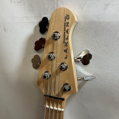 Electric Bass Guitar Lakland SL55-94 Deluxe 2019 5-String Burgundy