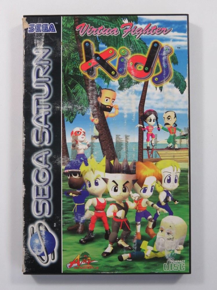 VIRTUA FIGHTER KIDS SEGA SATURN PAL-EURO (COMPLETE - BOX DAMAGED)