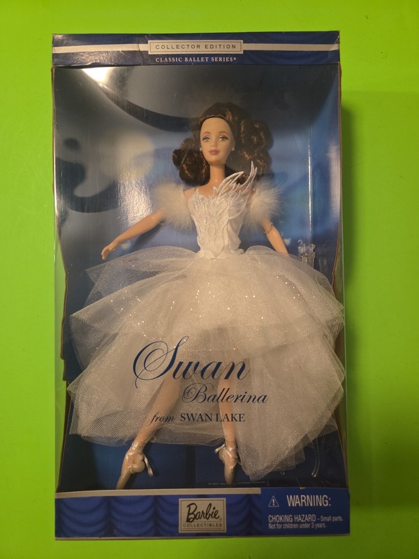 Swan Ballerina From Swan Lake Barbie Doll Ballet Series 2001 Mattel 53867