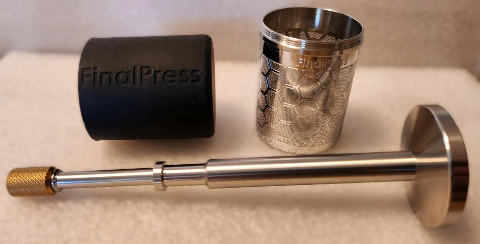 FinalPress Original Coffee Tea Maker – Portable Stainless Steel Micro French...
Opens in a new windo