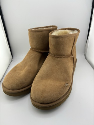 #ad UGG Classic Mini II boots Womens Size 9 US Chestnut $24.99