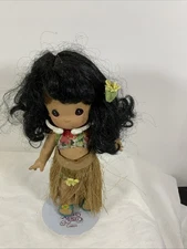 Precious Moments Children Of The World. Hawaii 1994 W/ Stand