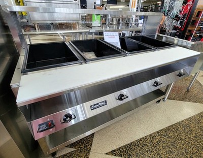 Vollrath 38004 ServeWell Hot Food Table, 4 Wells, 60-11/16''W x 32''D x 34''H