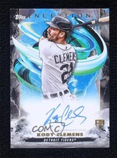 2023 Inception Base Rookie and Emerging Stars Blue 10/10 Kody Clemens Auto 11o2