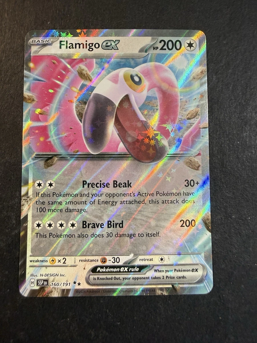 flamingo pokemon card value Flamigo Ex Pokémon TCG Cards for sale