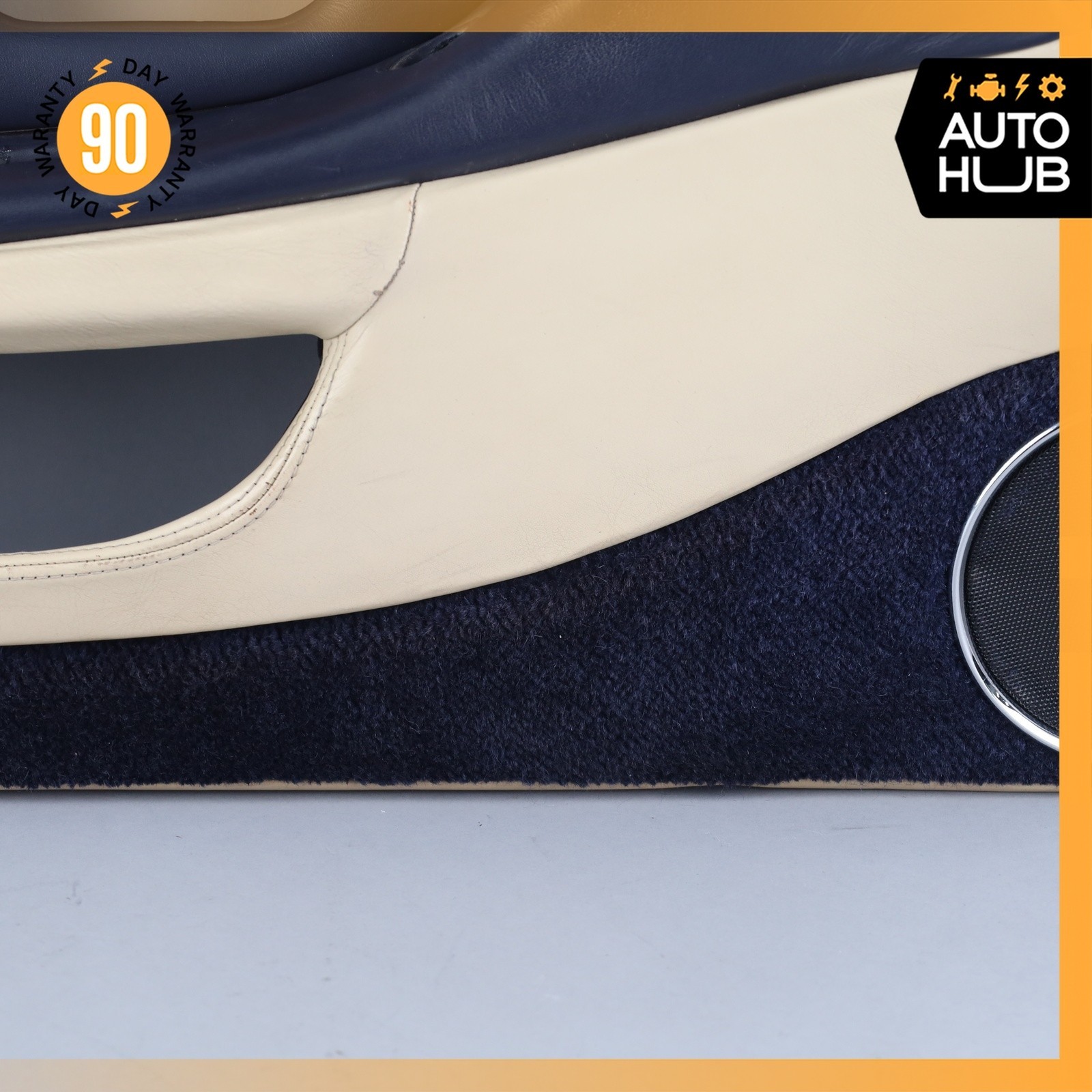 00-04 Aston Martin DB7 Vantage Front Left Driver Side Door Panel Blue OEM 38k