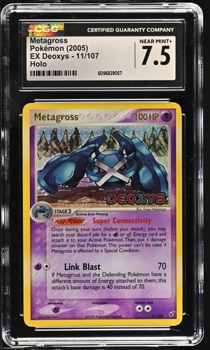 Metagross graded CGC 7.5 for sale on eBay