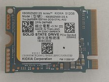 Kioxia KBG50ZNS512G 512 GB NVMe 30mm Solid State Drive