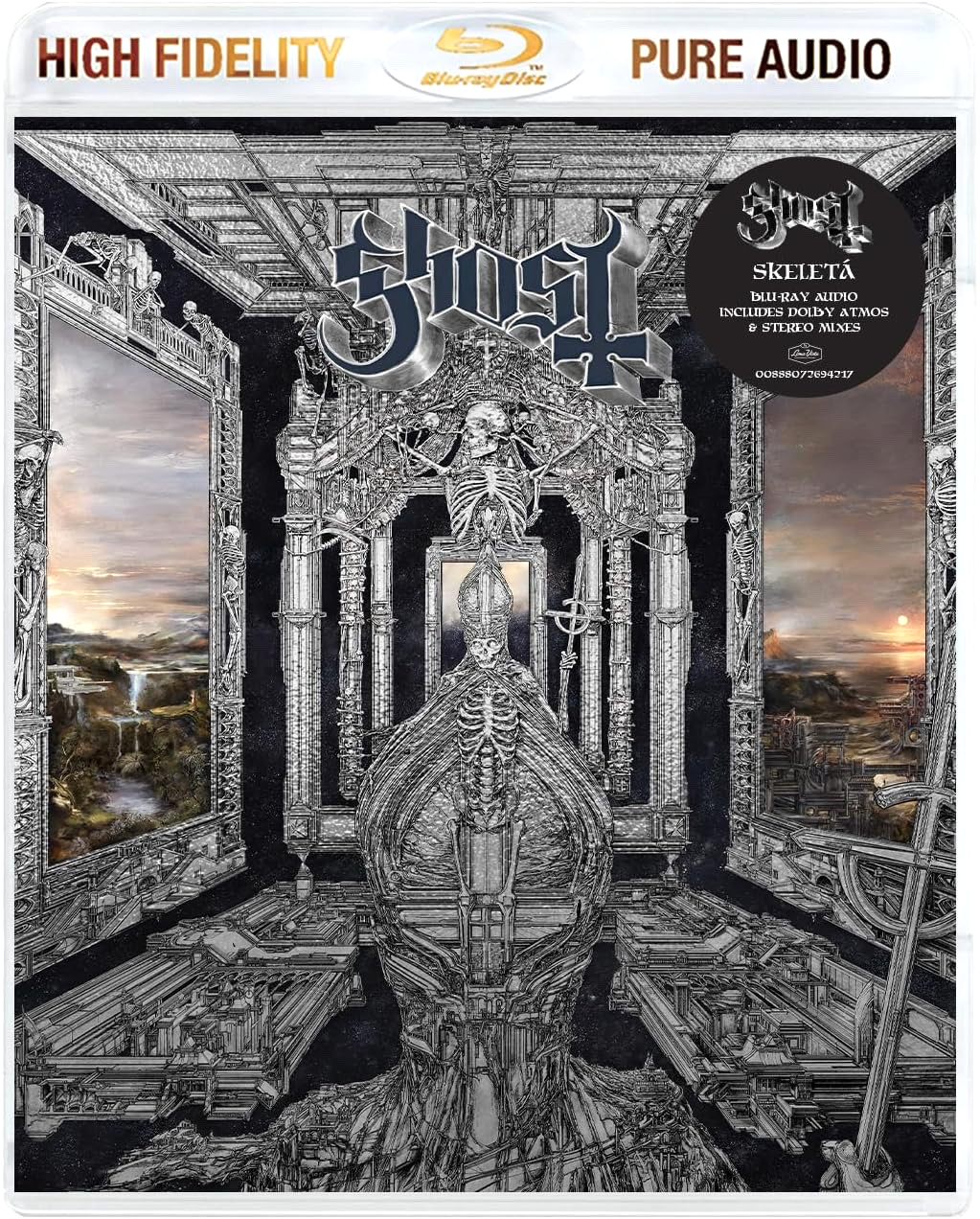 Ghost - SKELETÁ Dolby Atmos Blu-ray Audio New & Sealed