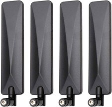 Bingfu 4G LTE Cellular Trail Camera Antenna 9dBi RP-SMA Male 4-Pack Compatible
