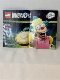 LEGO Dimensions Fun Pack - The Simpsons - Krusty & Clown Bike - Set #71227