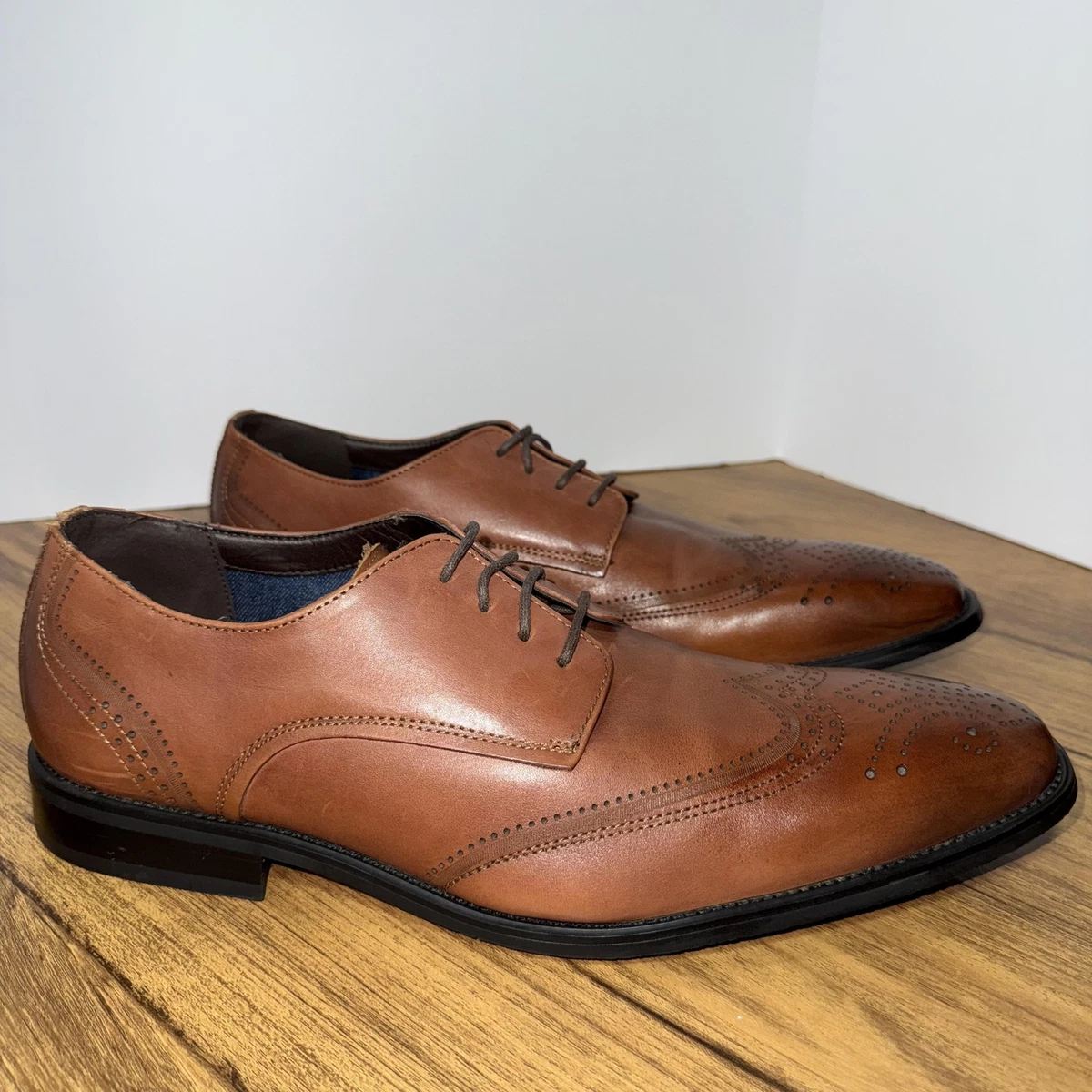 La Milano Oxford Dress Shoes for Men with Upper Leather for  display picture 1