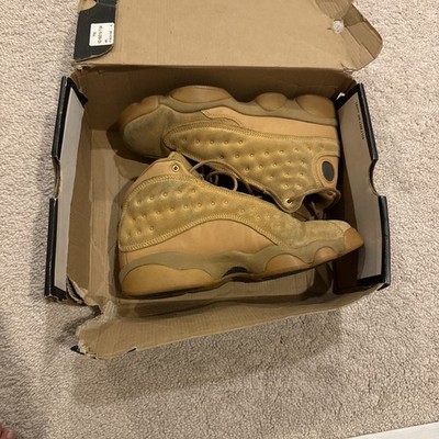 Size 6.5 Wheat Retro Jordan 13 Elemental Gold Baroque Brown Box