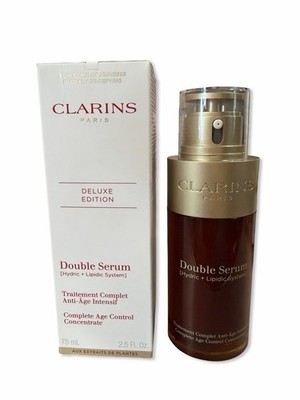 Clarins Double Serum Deluxe Edition 2.5 oz 75ml Complete Age Control Concentrate