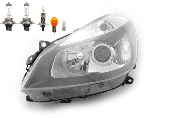 Scheinwerfer Passend FüR Renault Clio Br Cr 05/2005-04/09 Links Mit Leuchtmittel-image