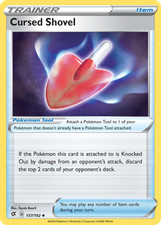Cursed Shovel - Rebel Clash Near Mint Pokemon TCG