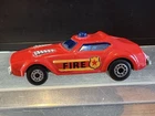 1976 Vintage Matchbox Lesney Superfast #64 Red Fire Chief Made England HTF L-81B