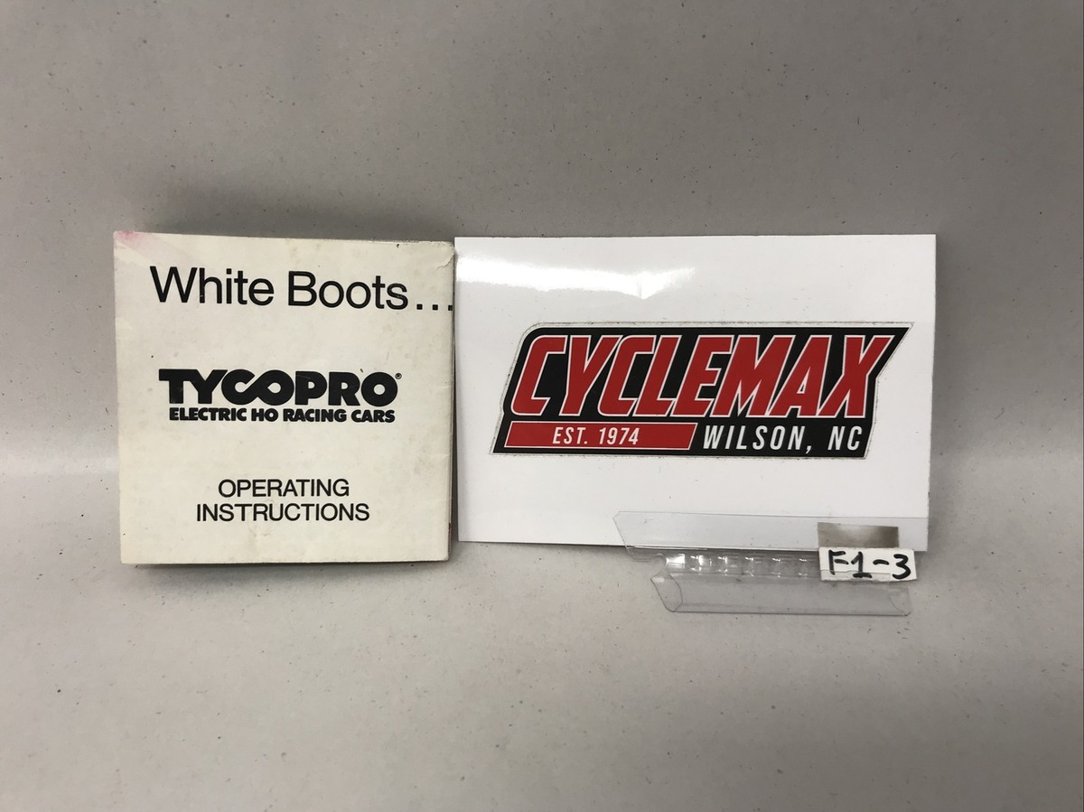 Tyco Pro  White Boots  Brochure & Operating Instructions Pamphlet | eBay