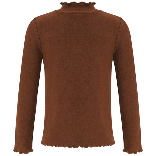 Kids Girls Pullover Slim Fit Tops Undershirt Sweater Warm Fall Winter Casual - Picture 36 of 77