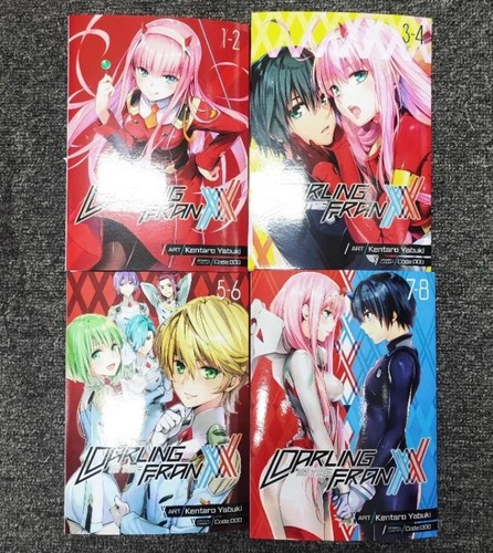 Darling in The Franxx Manga English Full Set Vol 1-8 Kentaro Yabuki DHL EXPRESS