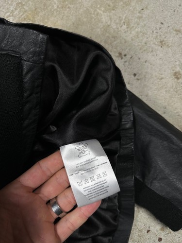Vintage Y2K Asymmetrical Leather Rider Jacket Japanese Style archive - Picture 9 of 13