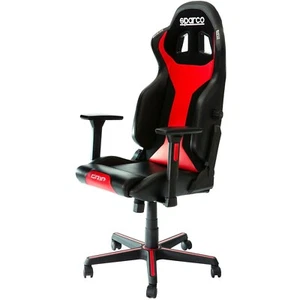 Sparco Grip Sky Bureau Siège de jeu réglable Noir/Rouge/bleu/bleux