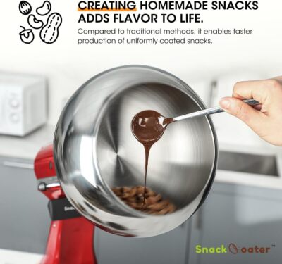 Aieve Snack Coater Compatible with KitchenAid Tilt-Head
