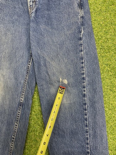 Levis Silvertab Baggy Jeans Wide Leg Med Wash Jeans Youth Size 10 x 23 - Picture 8 of 13