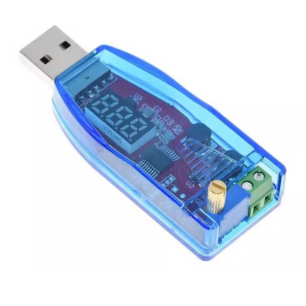 1PC Red DC 5V to 1-24V USB Step Up Down Power Supply Module Buck Boost Converter